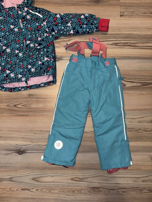 Komplet na śnieg kombinezon narciarki Smyk 86 92