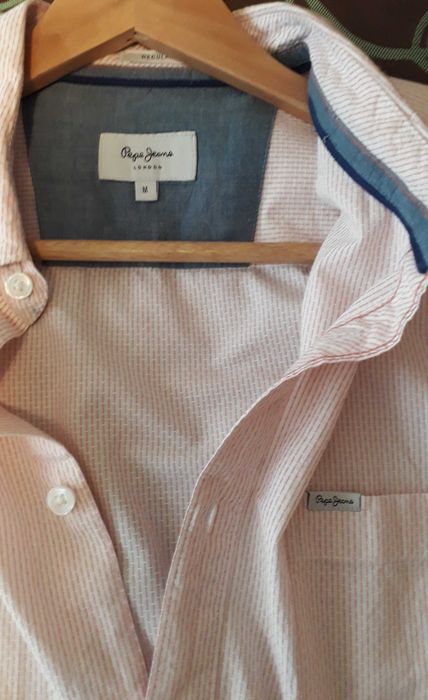 Camisa Pepe Jeans - 100% original - Padrão Vermelho - tam. M