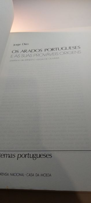 Os Arados Portugueses e as suas Prováveis Origens - Jorge Dias