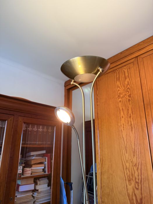 Candeeiro de pé Bronze Estilo clássico