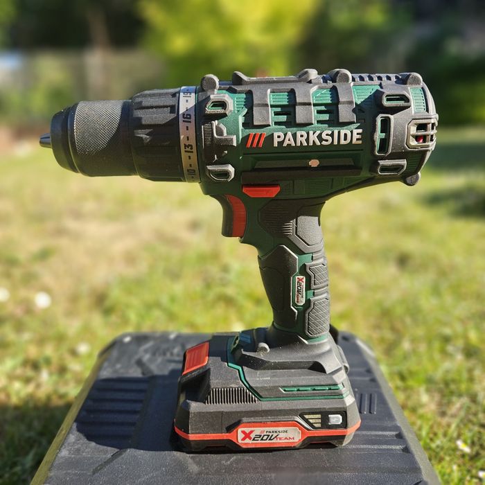 Parkside Wkrętarka Akumulator 2ah Zestaw Bitów