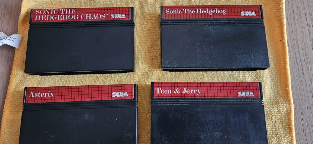 Sega master system cartridge gra gry