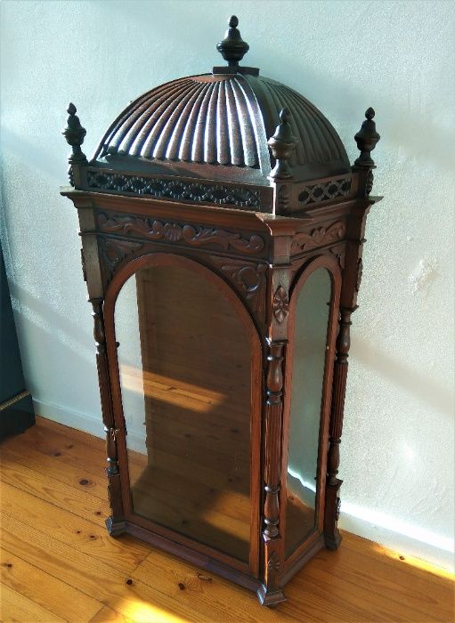 Oratório Vitrine Dona Maria Pau Santo