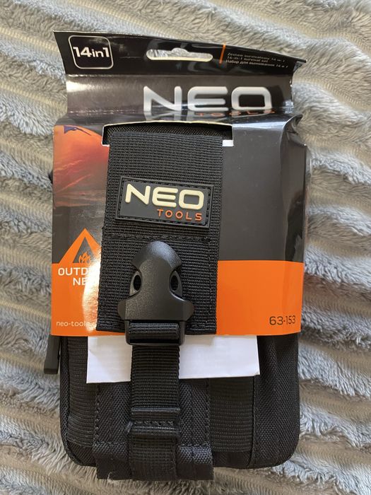 Абсолютно новий  набір  туристичний, 14в1, сумка, Neo Tools