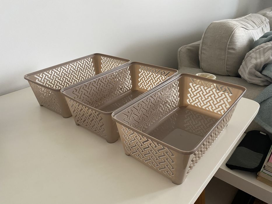 Organizery zestaw 3 sztuki