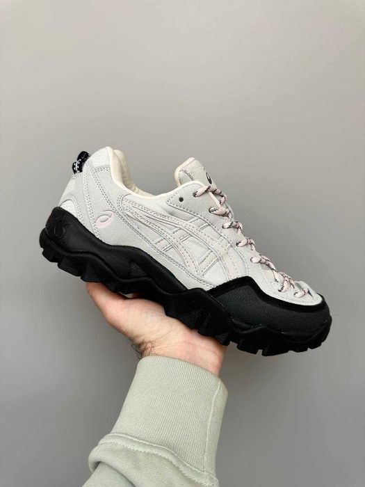 Кросівки Asics Gel-Pickax Oyster Grey Black | кроси Гель-Пікакс сірі