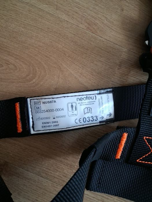 Szelki bezpieczeństwa i lonże NEOFEU VITO