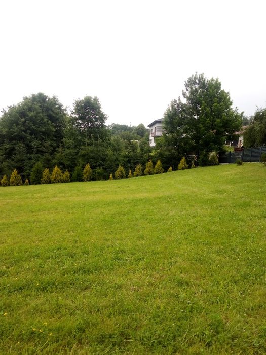 Działka budowlana 17 a ogrodzona