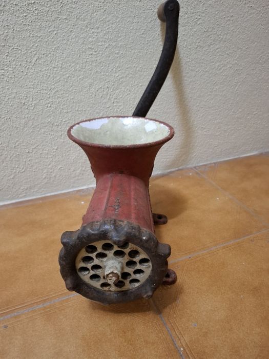 Trituradora de Carne de talho antigo