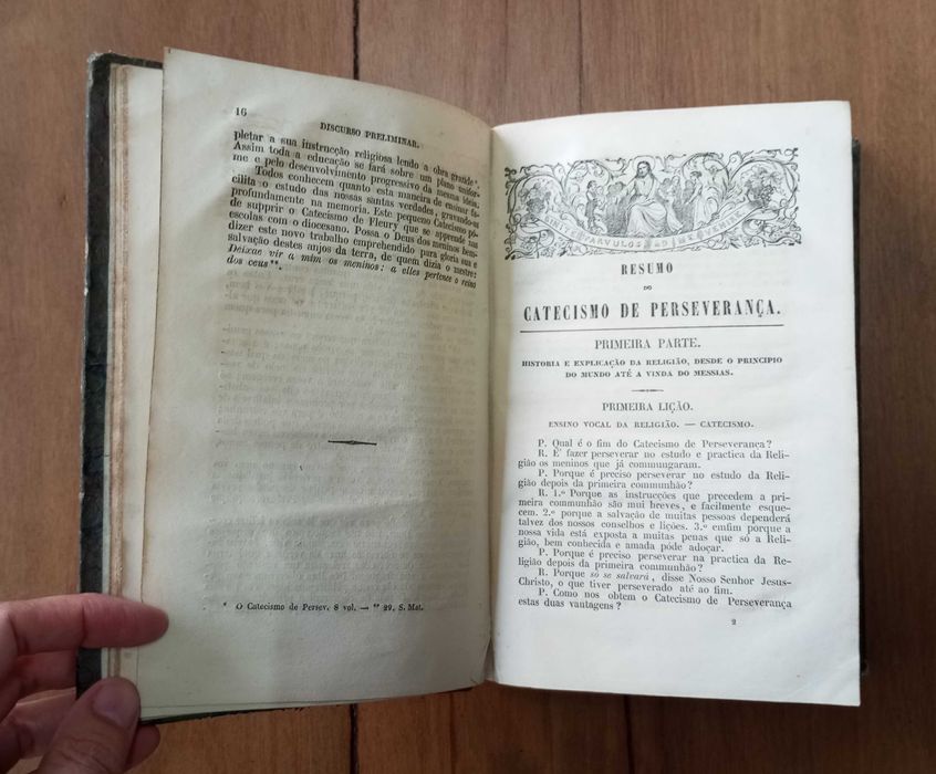 Resumo do Catecismo de Perseverança pelo abbade J. Gaume 1853
