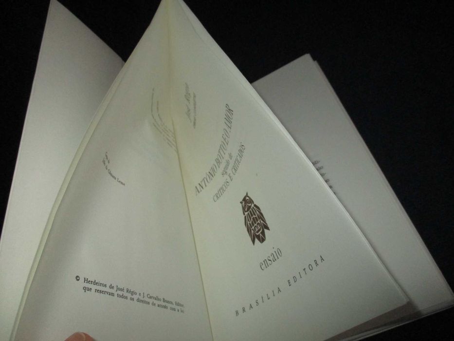 António Botto and Love, followed by Critics and the Criticized, José Régio64550629276545121