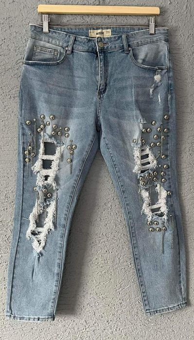 Spodnie jeansy Monday rozmiar L