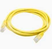 Cabo ethernet amarelo