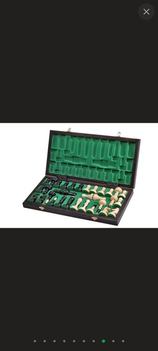 Шахи КЛАСИЧНІ для подарунка сувенірні 48,5 на 48,5 см Натуральне дерев