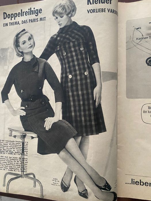 Revistas antigas de moda