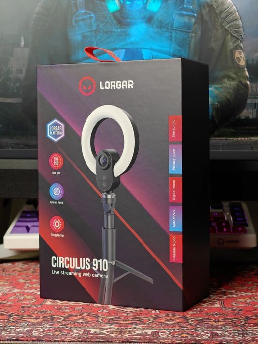 Веб камера LORGAR Circulus 910 Full HD (нова)