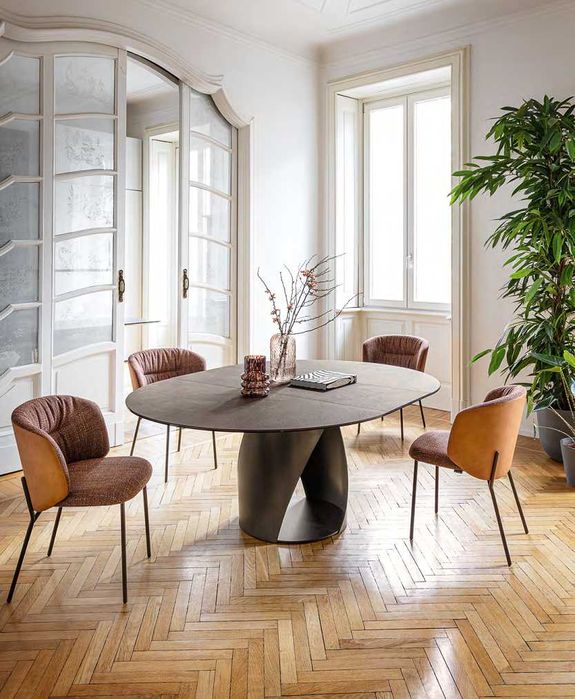 -25% ZMIANA EKSPOZYCJI, Stół Calligaris CYCLONE CS4155, fi140, fv23%