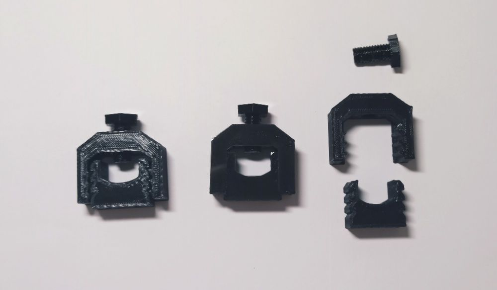 Uchwyt kablowy w stylu loft