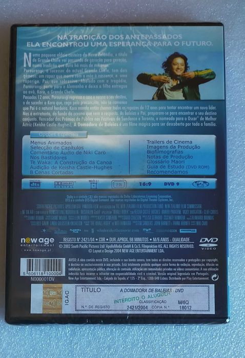 Dvd- Domadora De Baleias