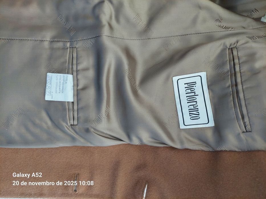 Casaco para homem em lã