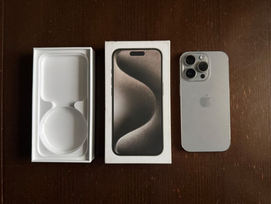 iphone 15 pro natural titanium – Telefony i smartfony, cena na OLX.pl