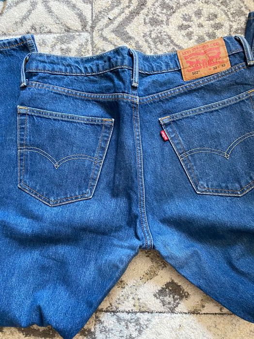 Spodnie Jeansy Levis  502 niebieskie