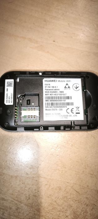 Роутер мобільний Huawei E5576-320 3G/4G LTE White