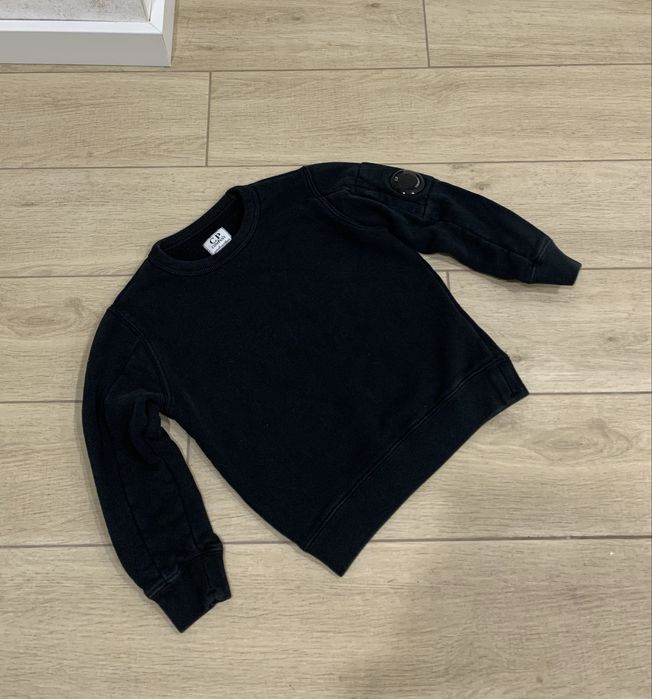Свитшот кофта C.P. Company Undersixteen Sweatshirt Black Size 04