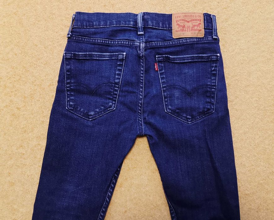 Levi's 519 Extreme Skinny W30 L30 оригінальні джинси слім крою сині