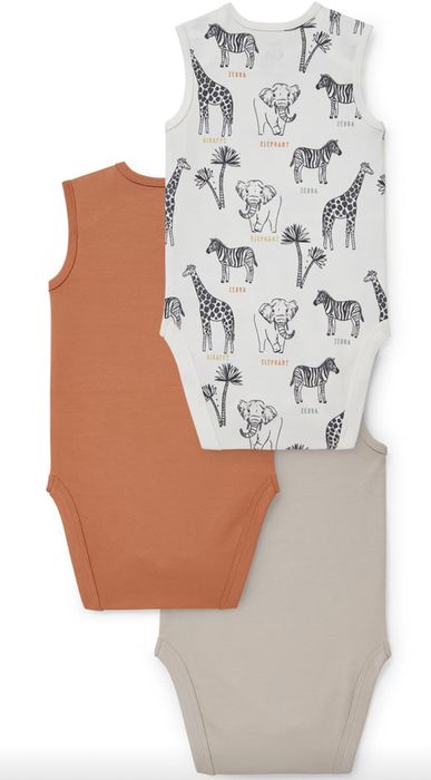 Боді дитяче c&а набір 3 шт 56 см 0-1 міс