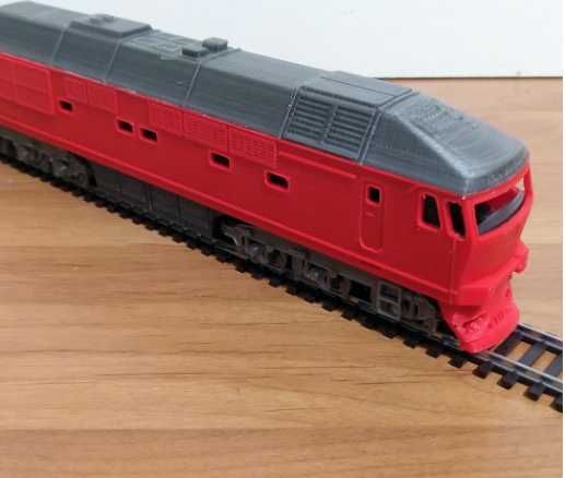 модель локомотива