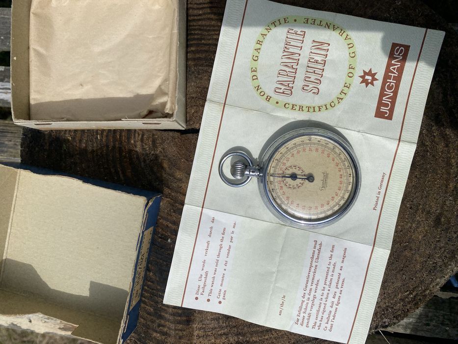 Stary stoper Hanhart