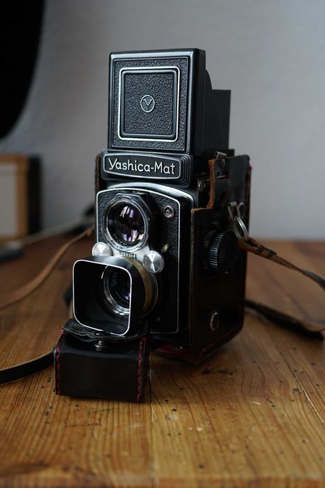 Yashica Mat 6x6 zestaw analog średni format