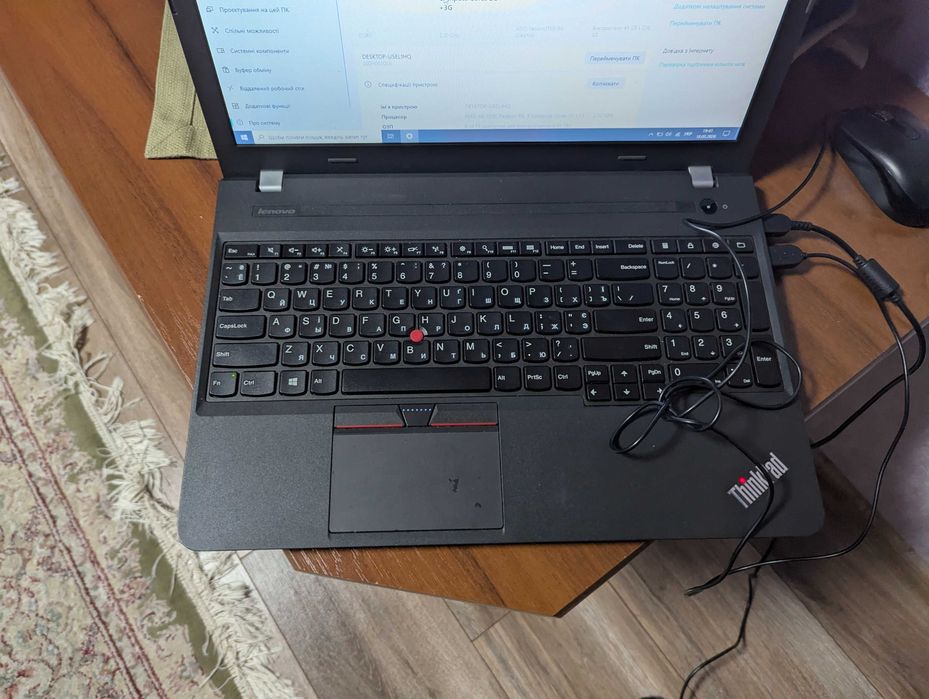 Ноут. Lenovo ThinkPad E555/ 15.6AMDA6-7000/8GB RAM/512GB SSD/RadeonR4