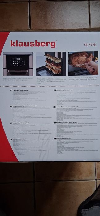 Elektryczny piekarnik frytkownica KLAUSBERG KB-7598