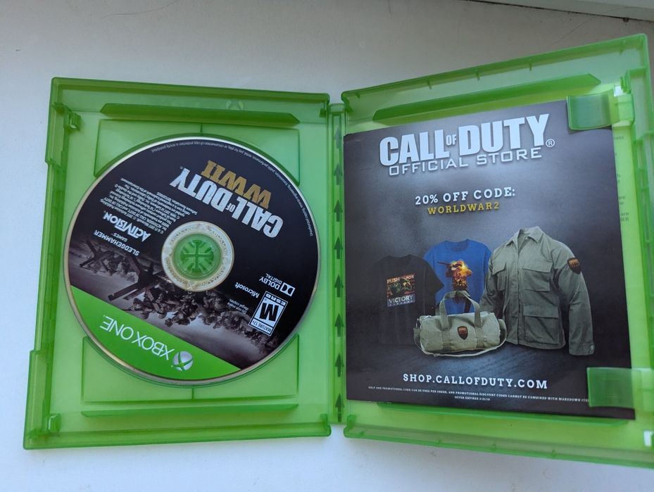 Call of Duty WW2 World War 2 ігри игры диски на Xbox one series x s