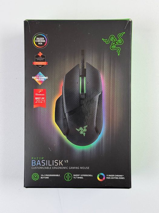 Ігрова комп'ютерна миша Razer Basilisk V3 Black (RZ01-04000100-R3M1)