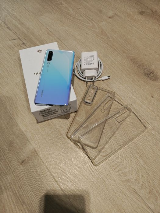 Huawei P30 stan bdb, duży zestaw, natywne Google