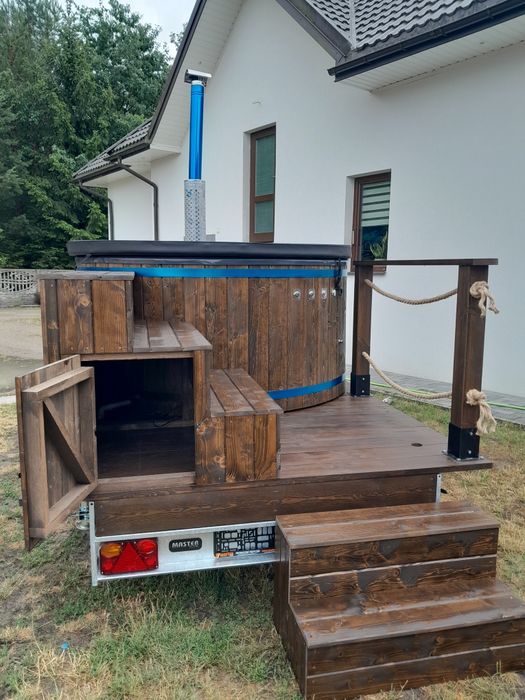 Mobilna spa balia jacuzzi