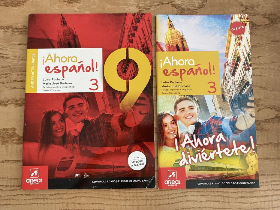 Caderno de Atividades + Livro de Exercícios “¡Ahora Español!”- 9.° Ano