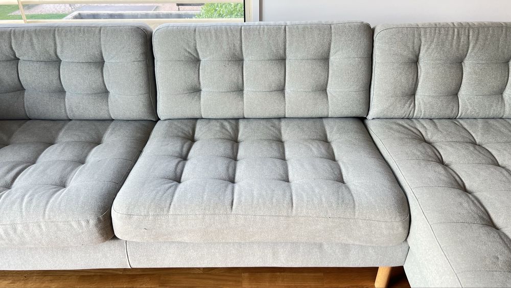 Sofa com chaise 4 lugares