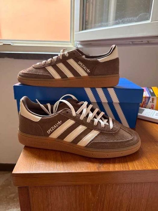 Oryginalne buty adidas damskie|Buty HANDBALL brązowy R.40