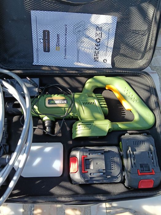 Lavadora de alta pressão bateria