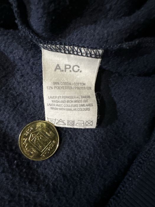 Кофта A.P.C. синя