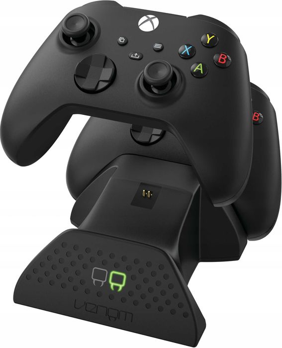 Stacja dokująca padów Venom VS2881 Xbox Series X/S czarna + 2 baterie