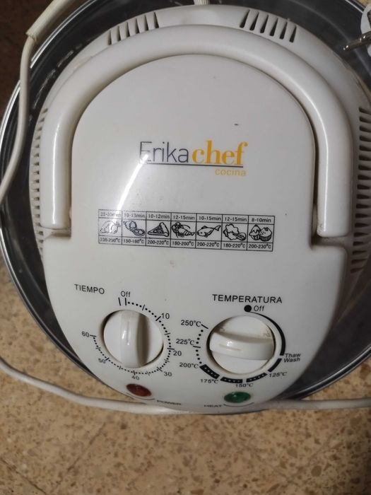 Forno elétrico Erika chef novo
