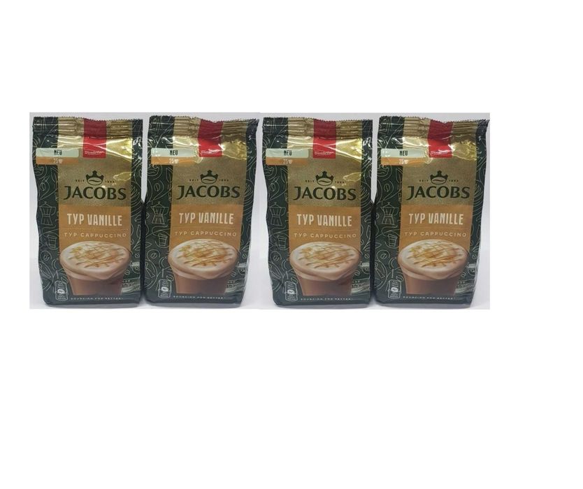 4x cappuccino Jacobs Vanilia z Niemiec smak waniliowy