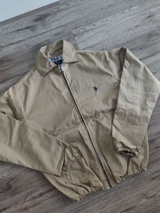 Casaco Bege Harrigton Ralph Lauren