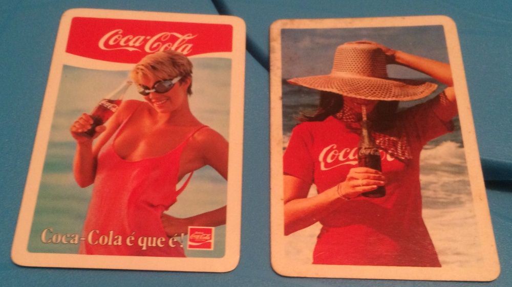 Calendários Coca-Cola e Fanta de 1974 a 2008 Brasil Argentina Portugal