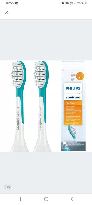 Philips Sonicare For kids7 + 2 SZTUKI